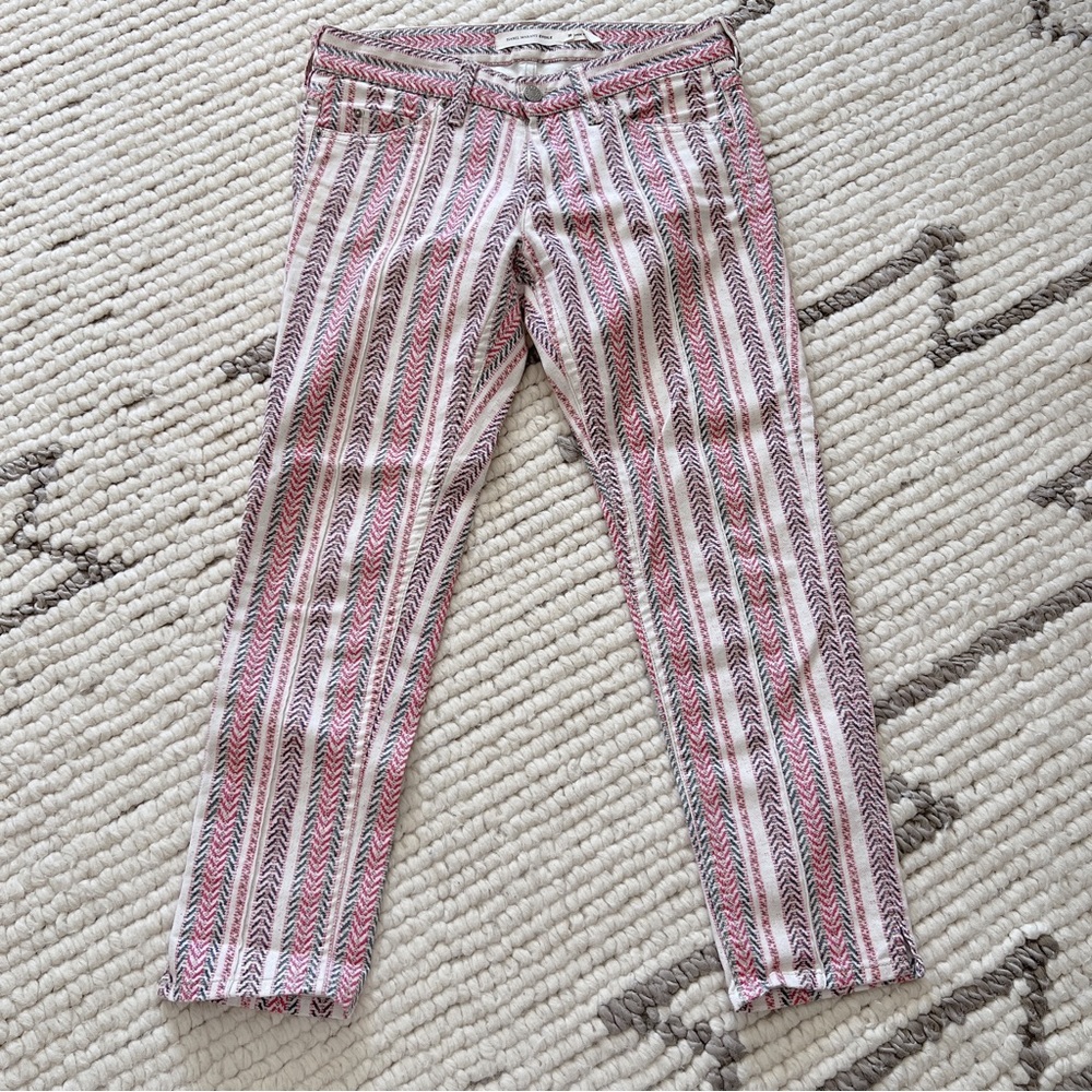Isabel Marant Etoile Multicolor Chevron Pants Sz … - image 2